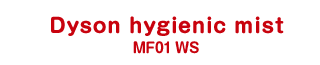 Dyson hygienic mist MF01 WS